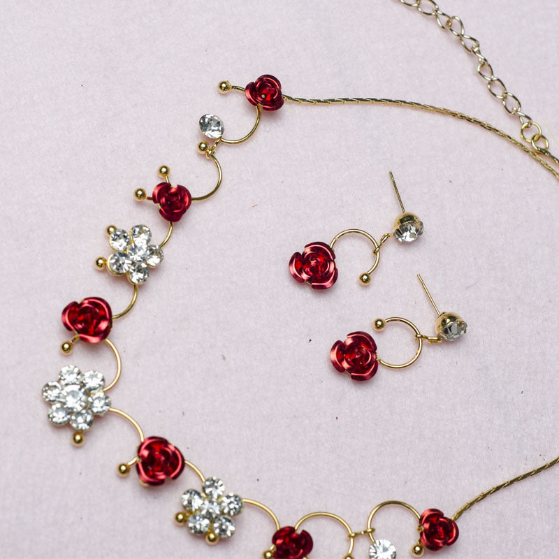 RoseBliss Bridal Jewelry Set