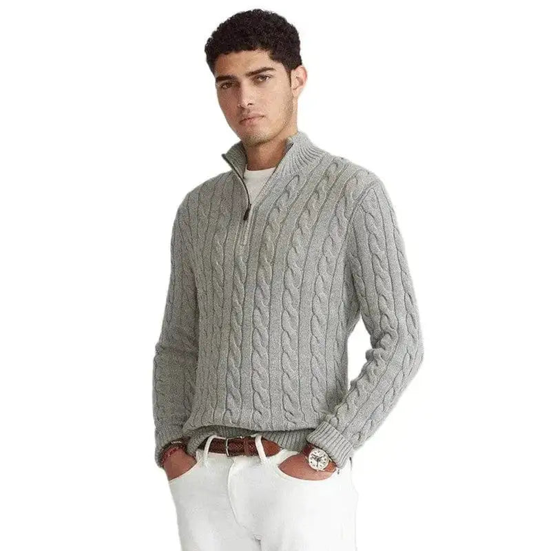 Men's Half Zip Sweater