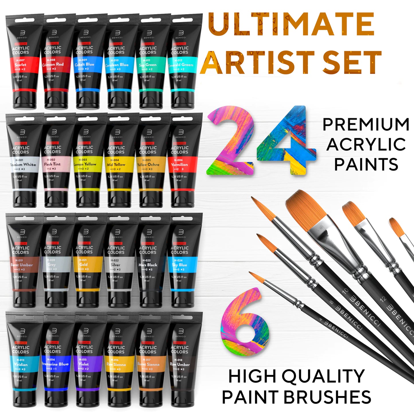 Color Joy Acrylic Paint Set