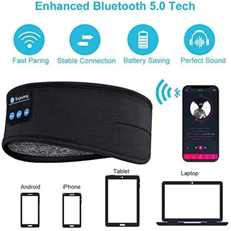 Wireless Bluetooth Earphone Sleeping Band