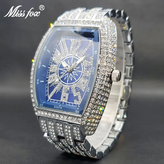 Men Iced Watch