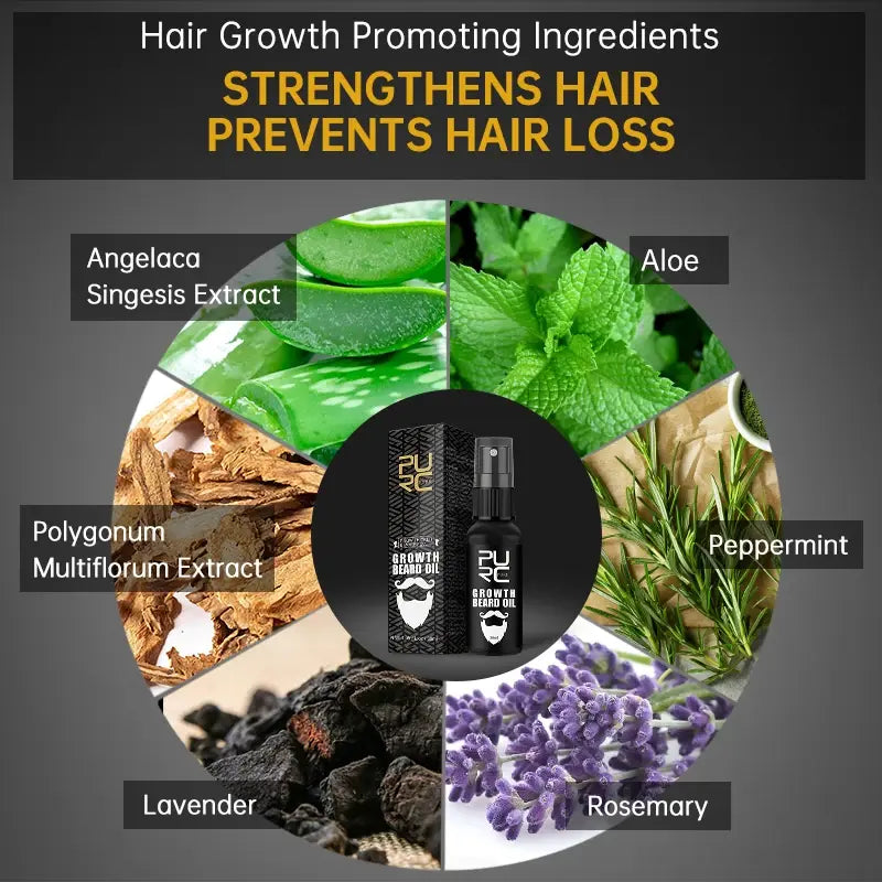 Men Hair Growth Oil